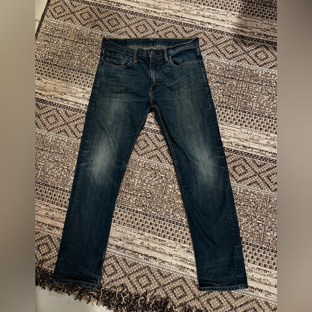 31x30 LEVI JEANS 502 STRAIGHT TAPERED